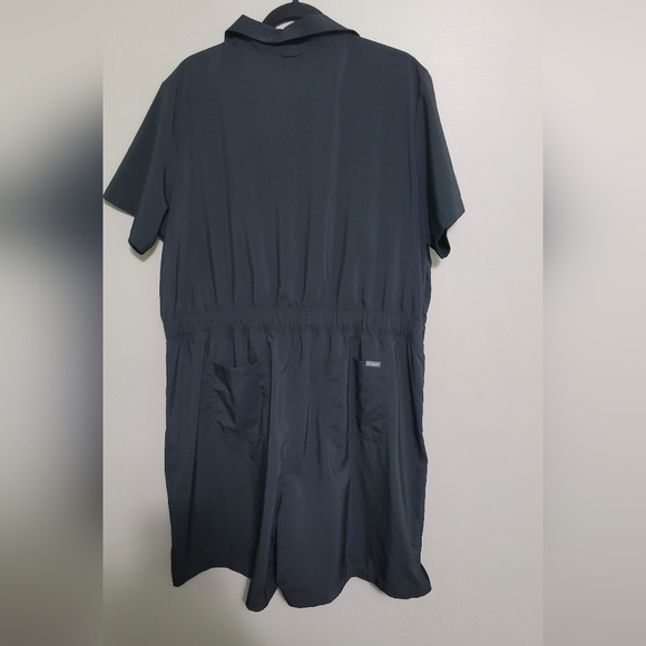 Columbia Black Short Sleeve Utility Shorts Romper XXL - Picture 11 of 11